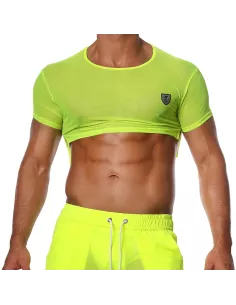 Crop top Jaune Fluo - TOF-PARIS.com
