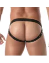 Jockstraps à Boutons-Pression Vinyl Noir