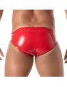 Bikini Zippé Vinyl Rouge