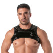 Vinyl Zipped Harness Black