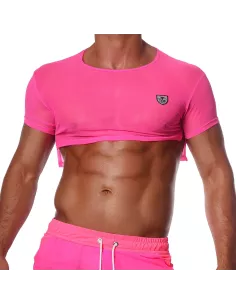 Crop top Rose Fluo - TOF-PARIS.com