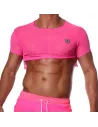 Crop top Rose Fluo