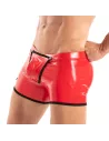 Boxer Accès Facile Vinyl Rouge
