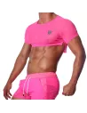 Crop top Rose Fluo