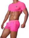 Crop Top Neon Pink
