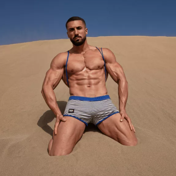 Sailor Sexy mini-shorts - Blue