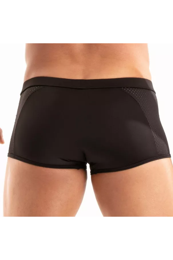 Boxer Tentation en microfibre Noir