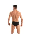 Temptation Microfiber Bikini Black For Men From Back