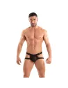 Mannequin Portant Un Jockstrap Tentation en Microfibre Noir