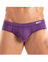 Slip Tentation en microfibre Violet Par TOF Paris