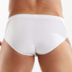 Temptation Microfiber Briefs White From Back