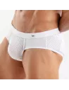 The New Temptation Microfiber Briefs White From Side