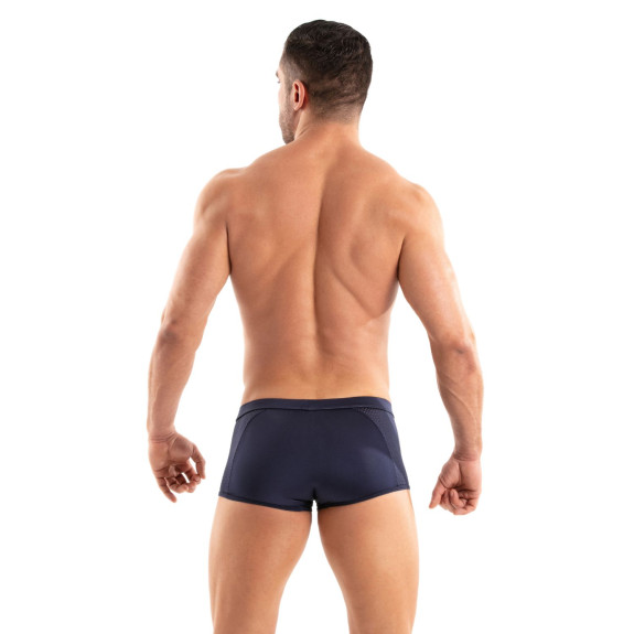 Boxer Tentation en microfibre Bleu Marine De TOF Paris