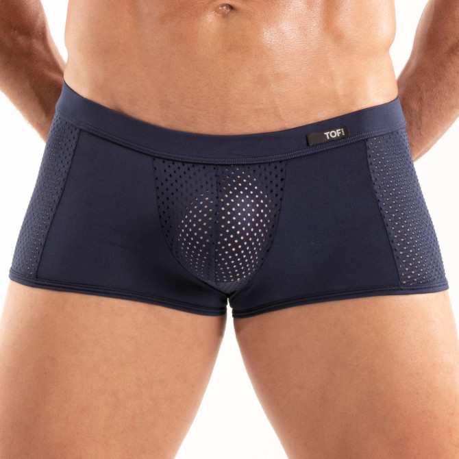 Temptation Microfiber Trunk Navy By TOF Paris