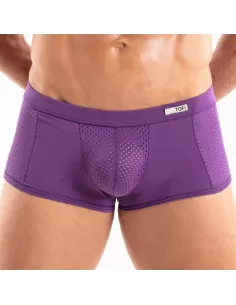 Boxer Tentation en microfibre Violet De TOF Paris