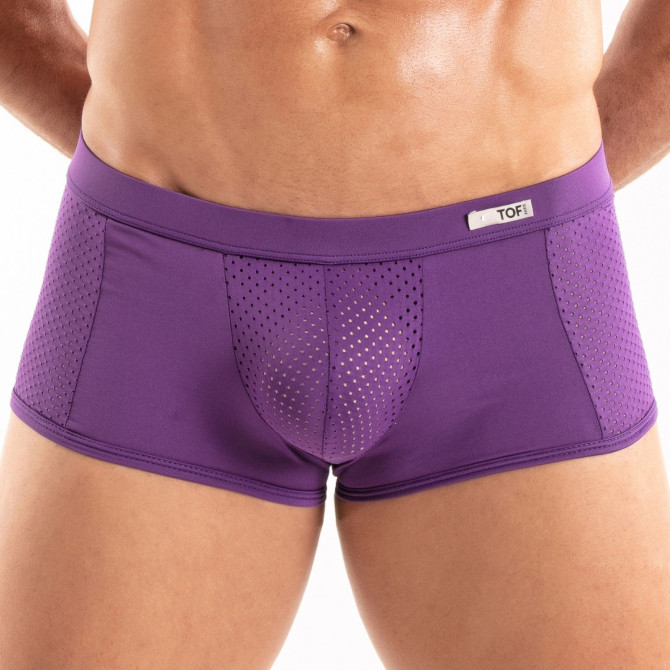The Temptation Microfiber Trunk Purple For men