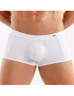 Boxer Tentation en microfibre Blanc De TOF Paris