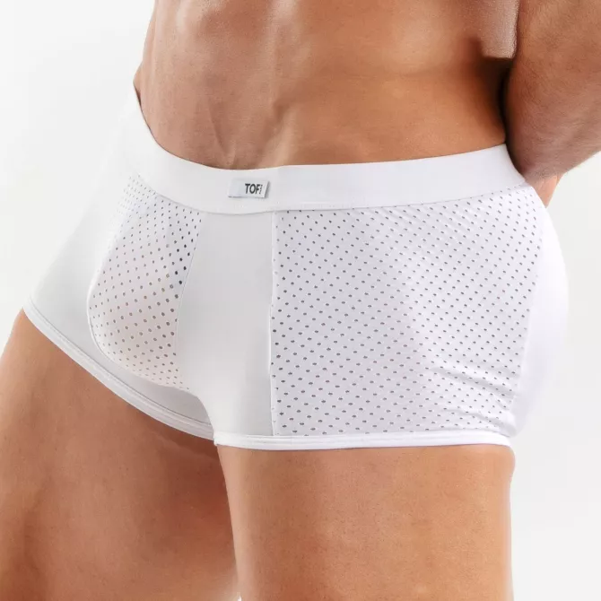Temptation Microfiber Trunk White For Men By TOF Paris