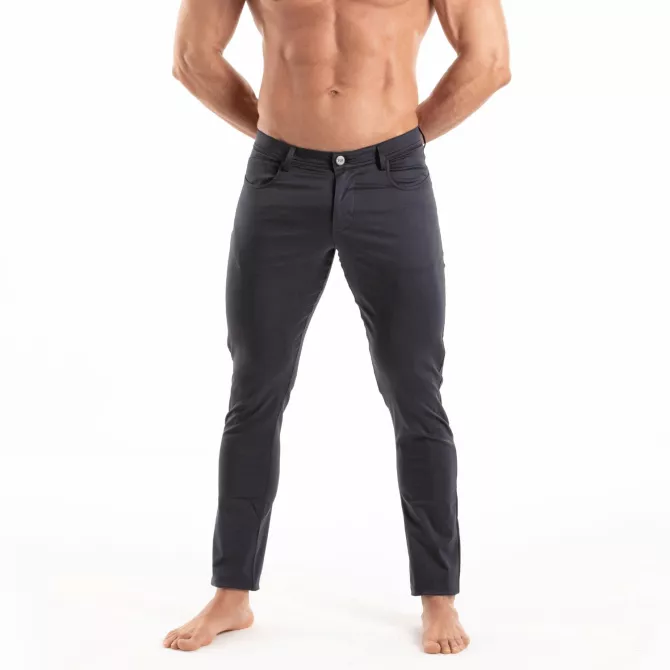 Pantalon Chino Bleu Marine