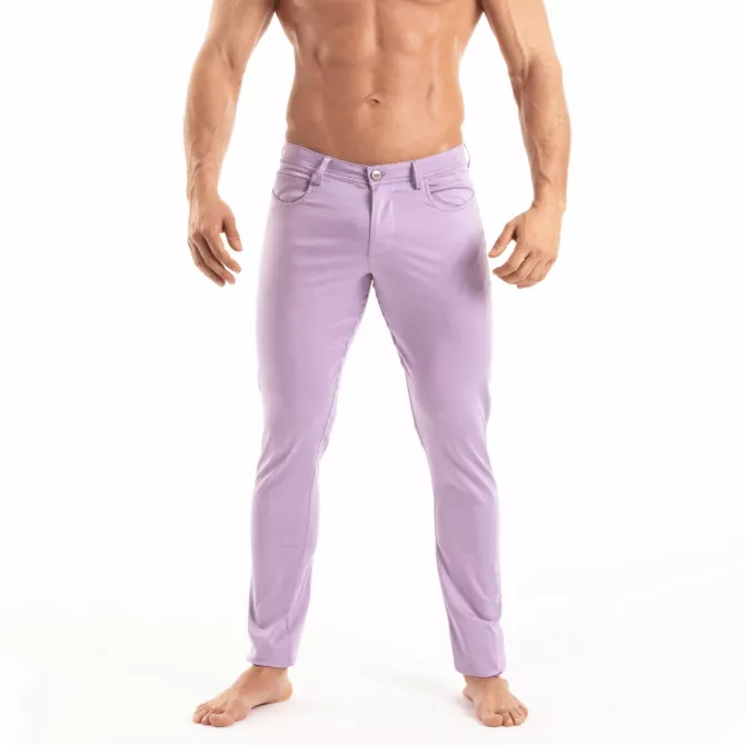 Pantalon Chino Violet