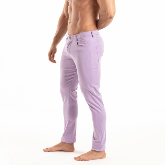 Pantalon Chino Violet