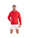 Sweat A Capuche En Polaire Rouge