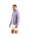 Sweat A Capuche En Polaire Violet