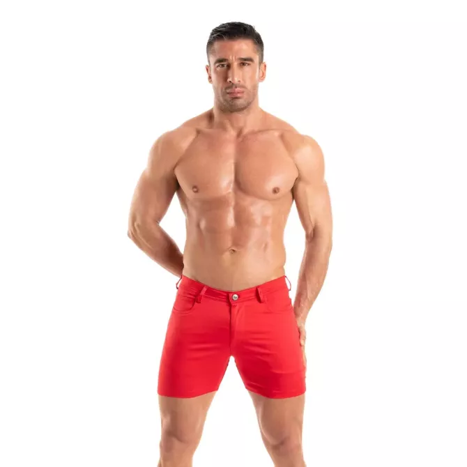 Short Court Homme Red - Chino Sexy et Confortable | TOF Paris