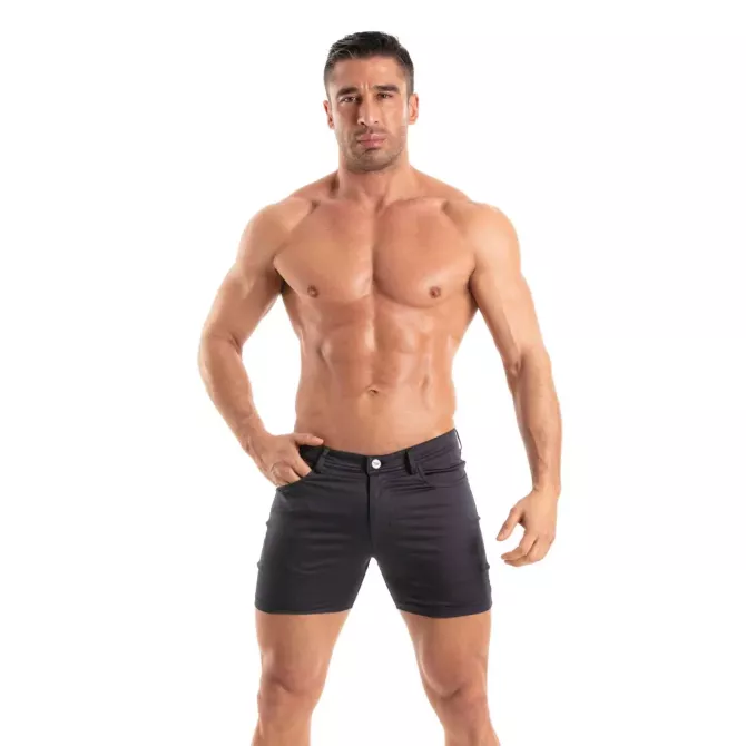 Short Court Homme Bleu Marine - Chino Sexy et Confortable | TOF Paris