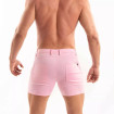 Short Court Homme Rose - Chino Sexy et Confortable | TOF Paris