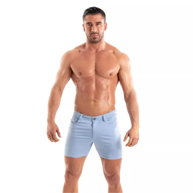 Short Court Homme Bleu - Chino Sexy et Confortable | TOF Paris