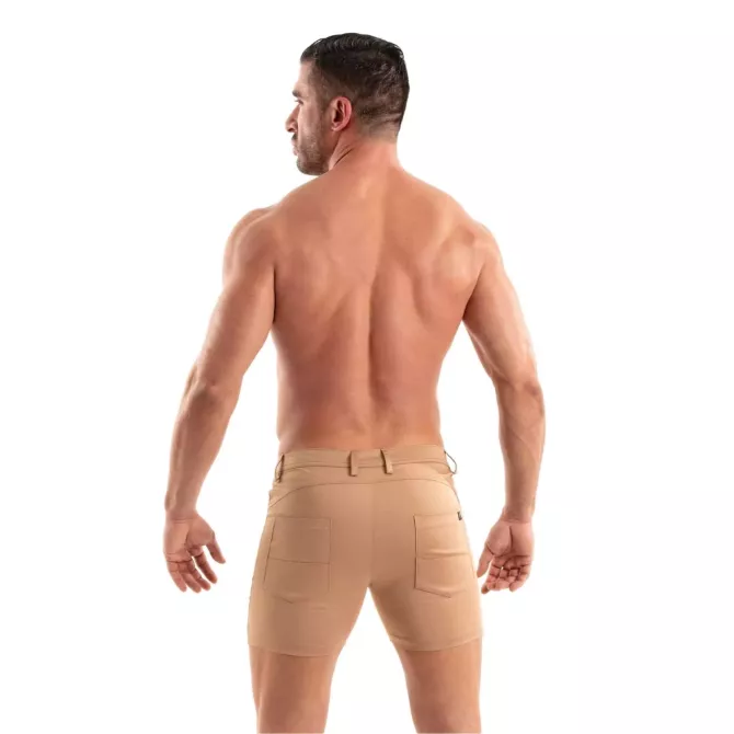 Short Court Homme Marron - Chino Sexy et Confortable | TOF Paris