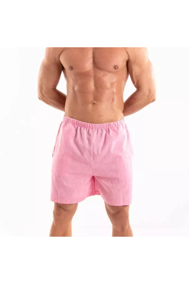 Short Lin Homme : Elégance, Confort et Style | TOF Paris - Pink