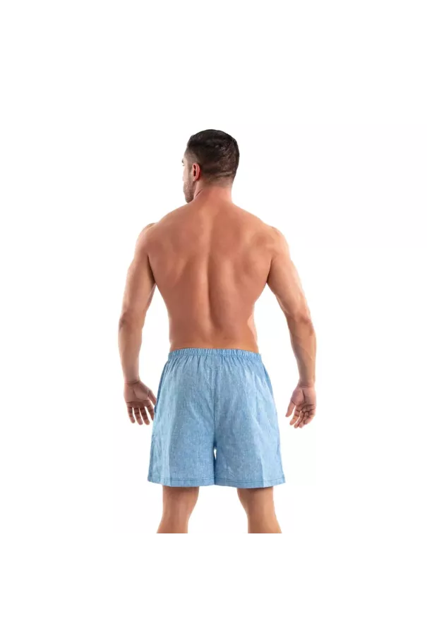 Short Lin Homme : Elégance, Confort et Style | TOF Paris - Bleu