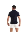 Chemise Tricotée En Velours Côtelé Bleu Marine