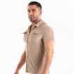 Knitted Corduroy Shirt Sand