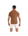 Chemise Tricotée En Velours Côtelé Camel