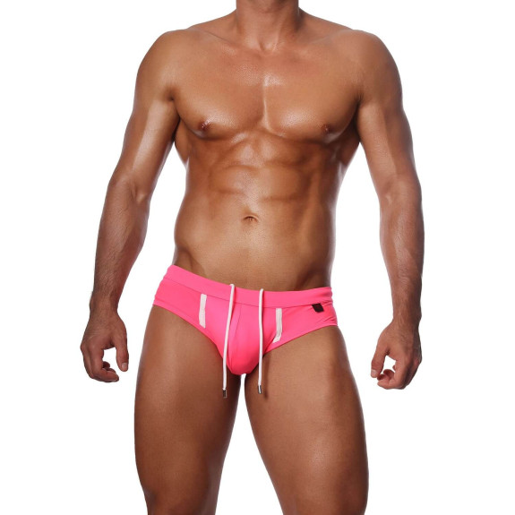 Happy Swim Briefs Neon Pink