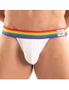Jockstrap Pride Blanc