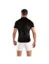 Chemise En Velours Froissé Noir