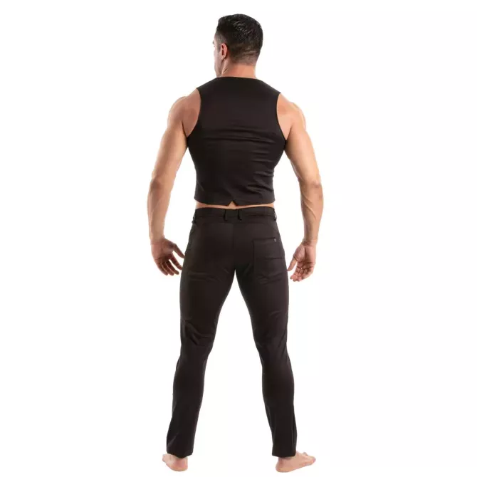 Chino Vest Black
