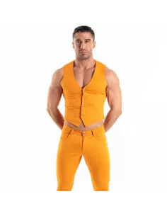 Chino Vest Orange