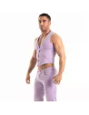 Chino Vest Purple
