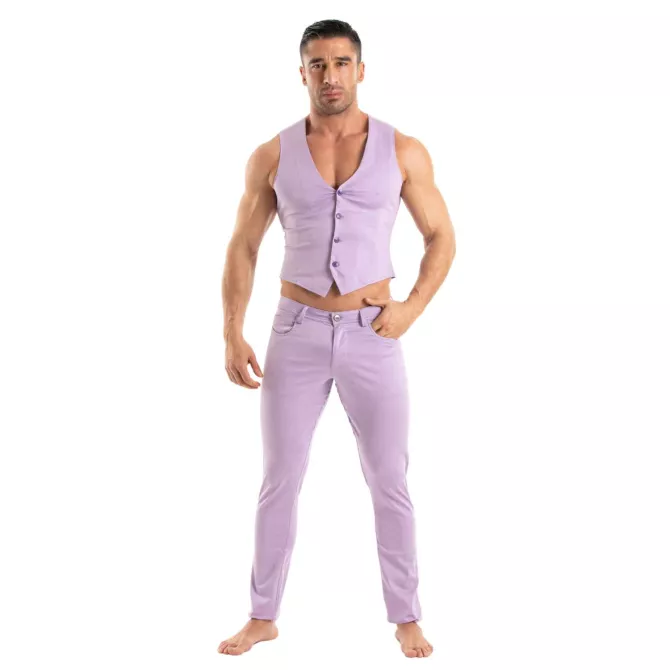 Gilet Chino Violet