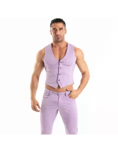 Chino Vest Purple