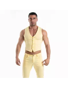 Chino Vest Yellow