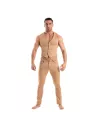 Gilet Chino Marron