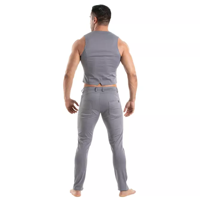 Chino Vest Grey