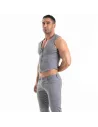 Gilet Chino Gris