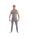 Gilet Chino Gris